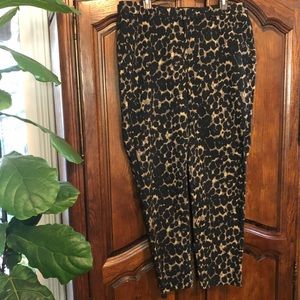 Old Navy Cheetah Mid-rise Pants